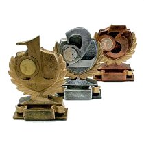 Poker-Troph&auml;e  mit Platznummer