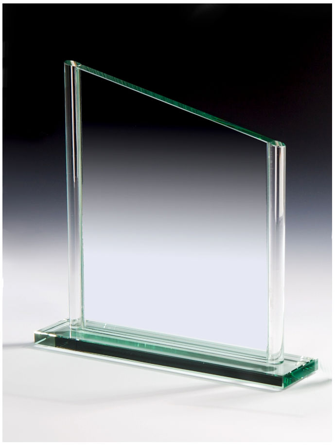 Glaspokale mit Gravur, Glastrophäen, Glasawards, 3D Foto Glasgravur, Pokale:  Glastrophe Silvester