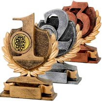 Dart-Troph&auml;e  mit Platznummer