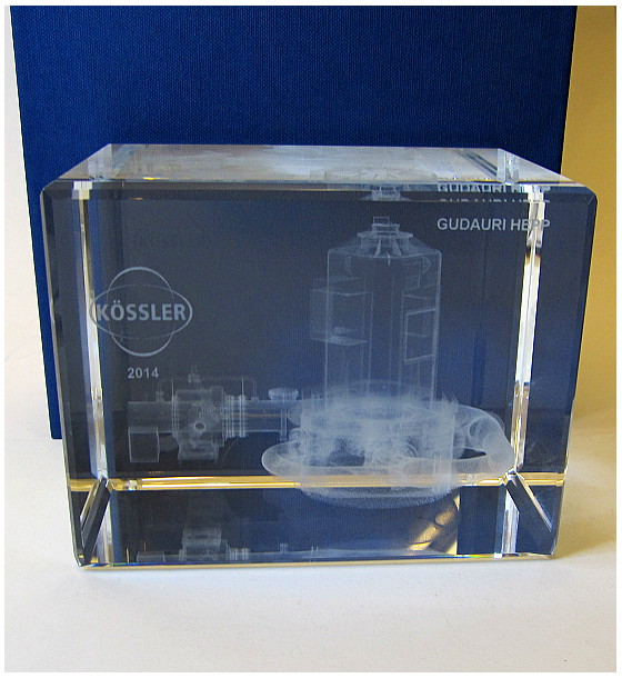 Glaspokale mit Gravur, Glastrophäen, Glasawards, 3D Foto Glasgravur, Pokale:  Beispiel 13-3D