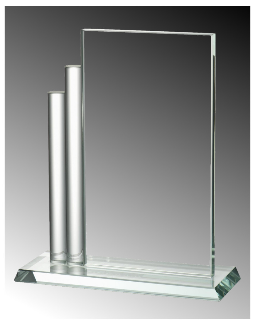Glaspokale mit Gravur, Glastrophäen, Glasawards, 3D Foto Glasgravur, Pokale:  Glastrophe Kaprun