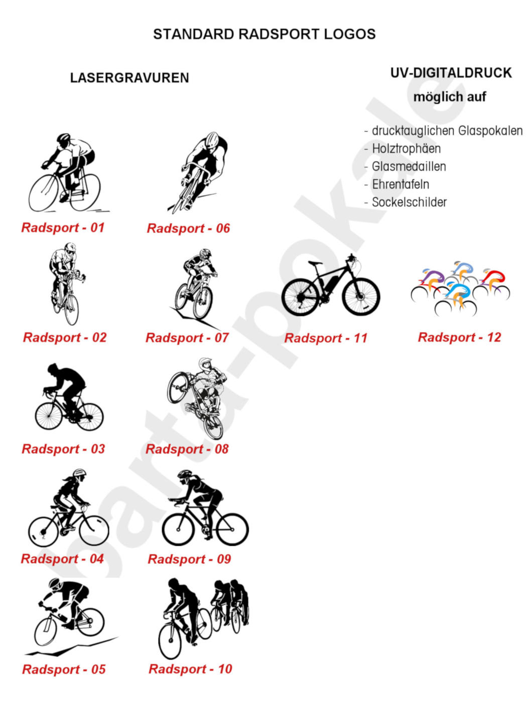 Standard Logos Radsport