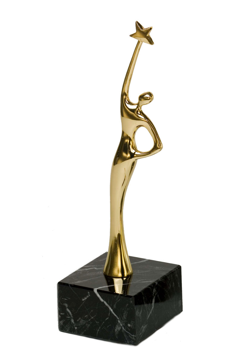 Metalltrophäe Venus