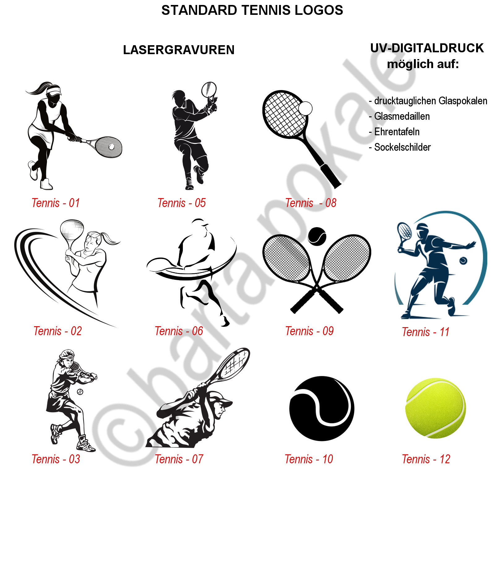 Tennis-Logos