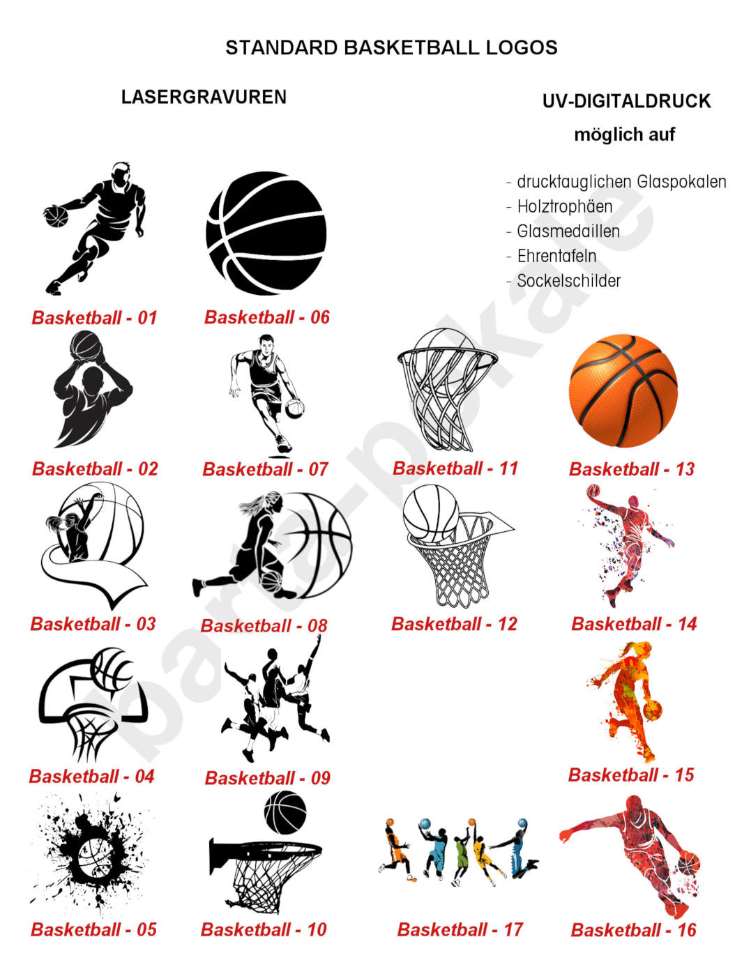 Standard Logos Basketball